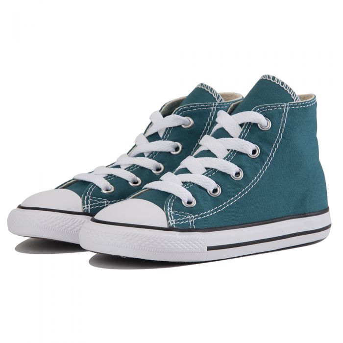 Converse Chuck Taylor All Star HI Baby & Toddler Shoes (TD) - Classic Canvas Sneakers for Kids - Perfect for Playtime, School & Everyday Wear