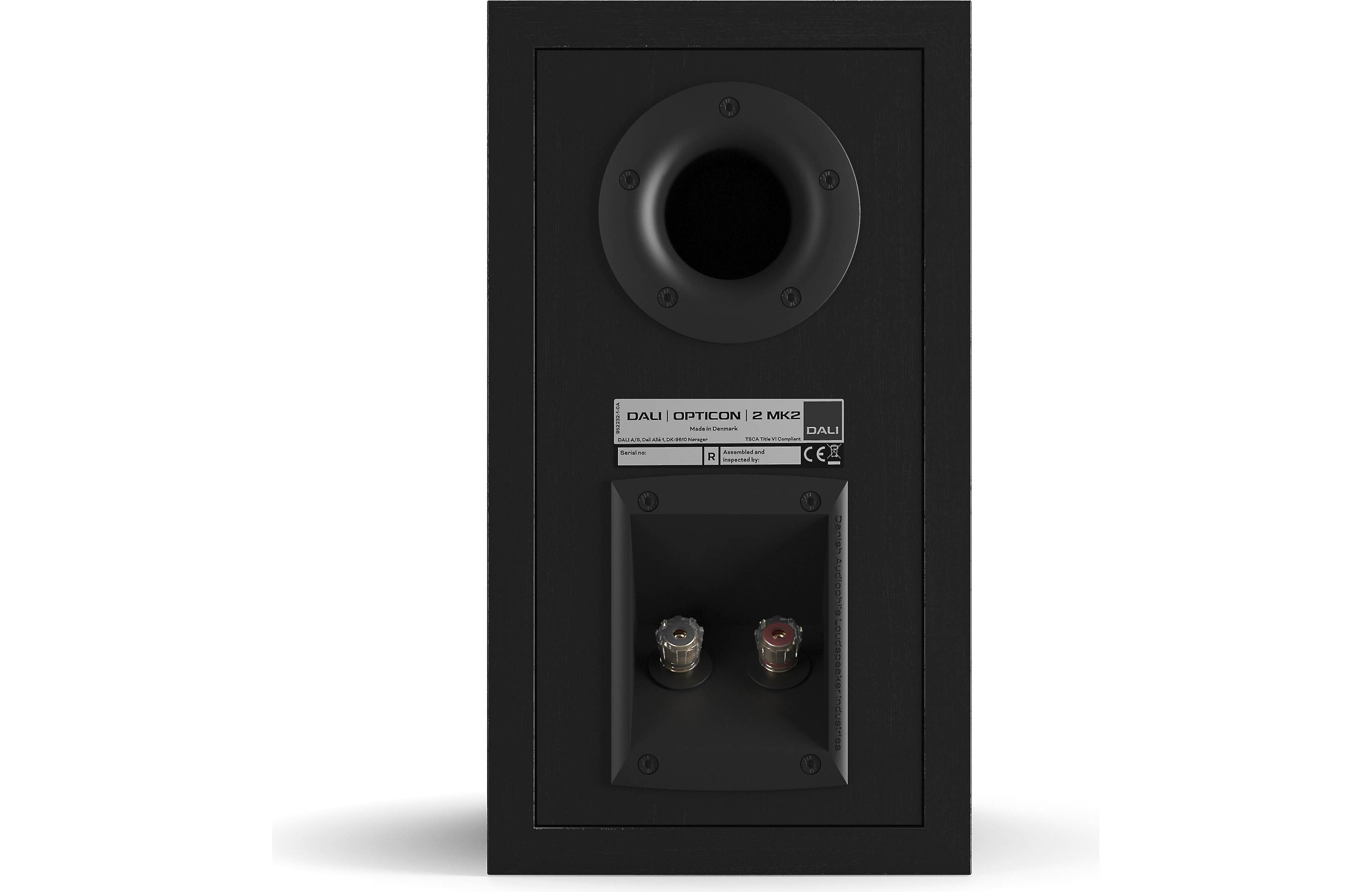 Dali Opticon 2 MK2 Bookshelf Speakers - Premium 2-Way Stand Mount Monitor Loudspeakers (Pair) for Home Audio, Studio Monitoring & Hi-Fi Systems