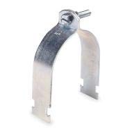 Super-Strut Steel Channel Rigid Pipe Clamp - 3-1/2 Inch Galvanized & Krom Finish (V110) for Secure HVAC, Electrical & Plumbing Installations