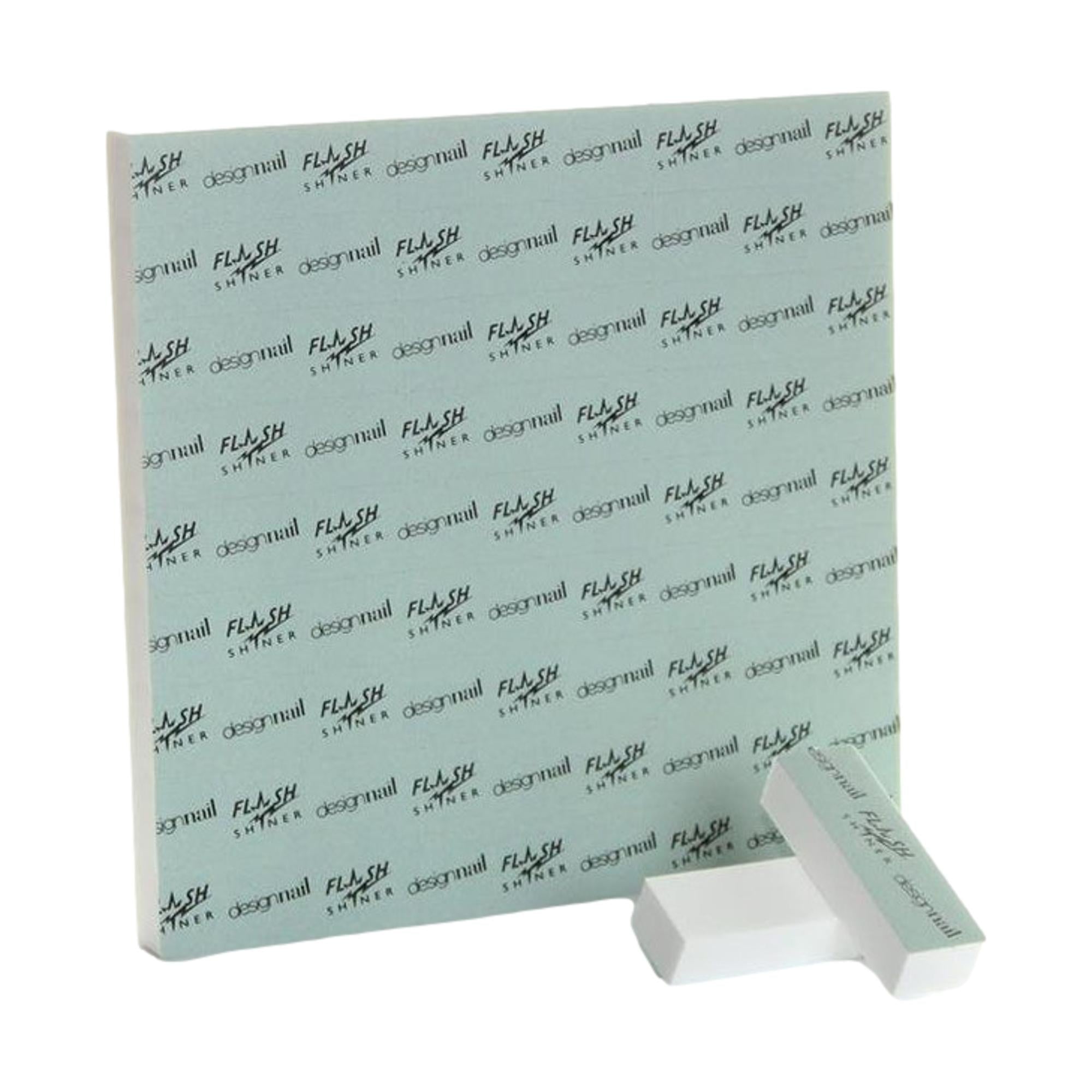 Flash Shiner Itty Bitty 2-Way Buffer Block - 400/4000 Grit Dual-Sided Polishing Pad (27 Count) - Perfect for Car Detailing, Nail Art & Jewelry Polishing