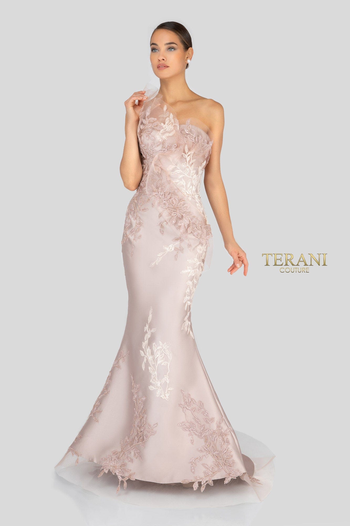 Terani 1911E9095 Elegant Evening Gown for Women - Perfect for Prom, Wedding, and Formal Events