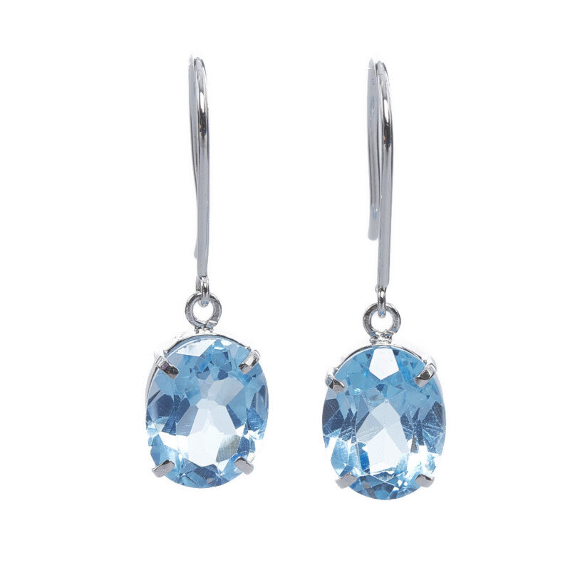 18K Gold Drop Earrings for Women - Elegant Dangle Earrings for Parties, Weddings & Everyday Wear