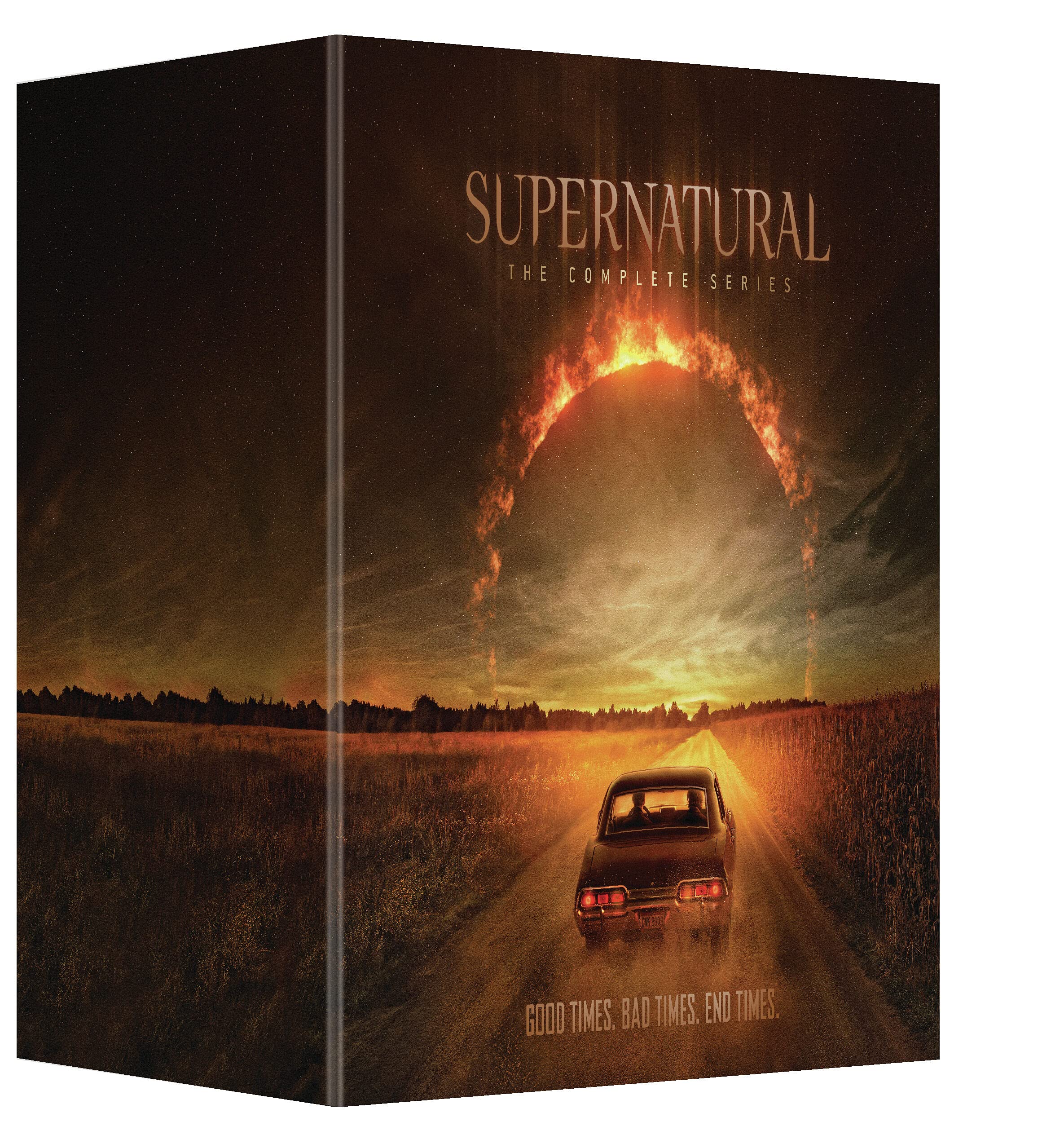 Supernatural: The Complete Series DVD Box Set - All 15 Seasons with Bonus Features | Perfect for Supernatural Fans & TV Show Collectors | Great for Binge-Watching, Gift Giving & Home Entertainment