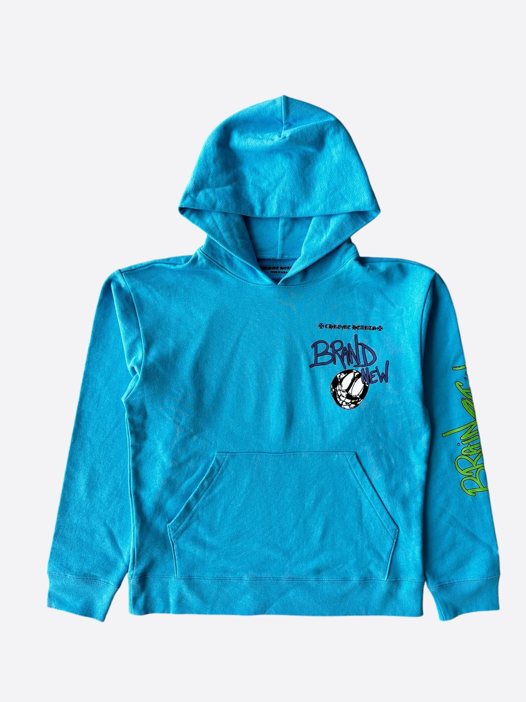 Chrome Hearts Matty Boy Blue Hoodie for Men - Premium Streetwear Fashion Hooded Sweatshirt - Perfect for Casual Wear, Street Style & Urban Outfits