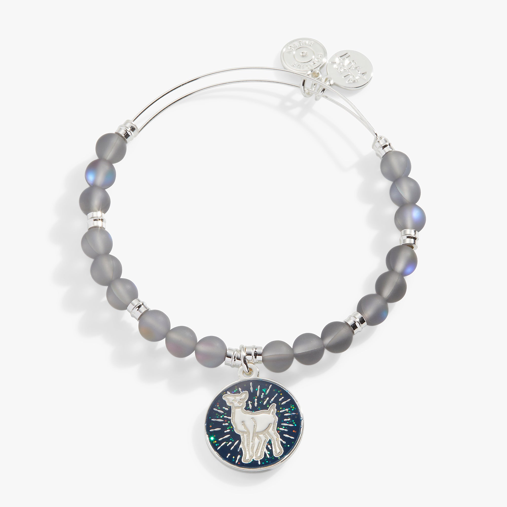 Harry Potter™ Doe Patronus Charm Bracelet with Beads - Magical Jewelry for Fans, Cosplay & Gift Giving