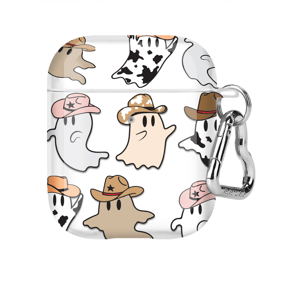 Ghosted Cowboys AirPods Case - Stylish Protective Cover for Apple AirPods 1/2/3 & Pro - Perfect for Travel, Work & Everyday Use