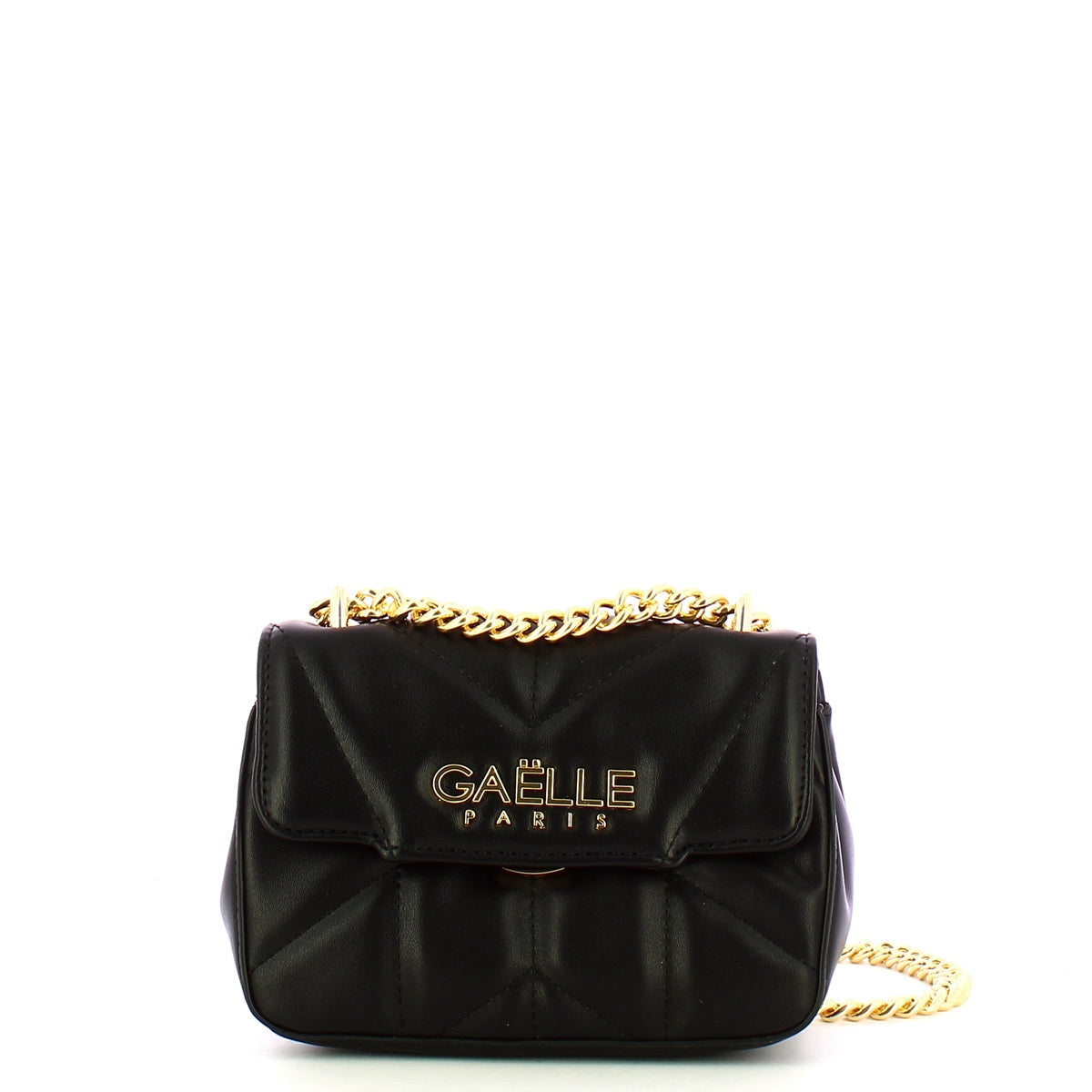 Galle Mini Matelass Nero Crossbody Bag GAACW02155 - Stylish Black Leather Purse for Women | Perfect for Work, Travel & Evening Outings