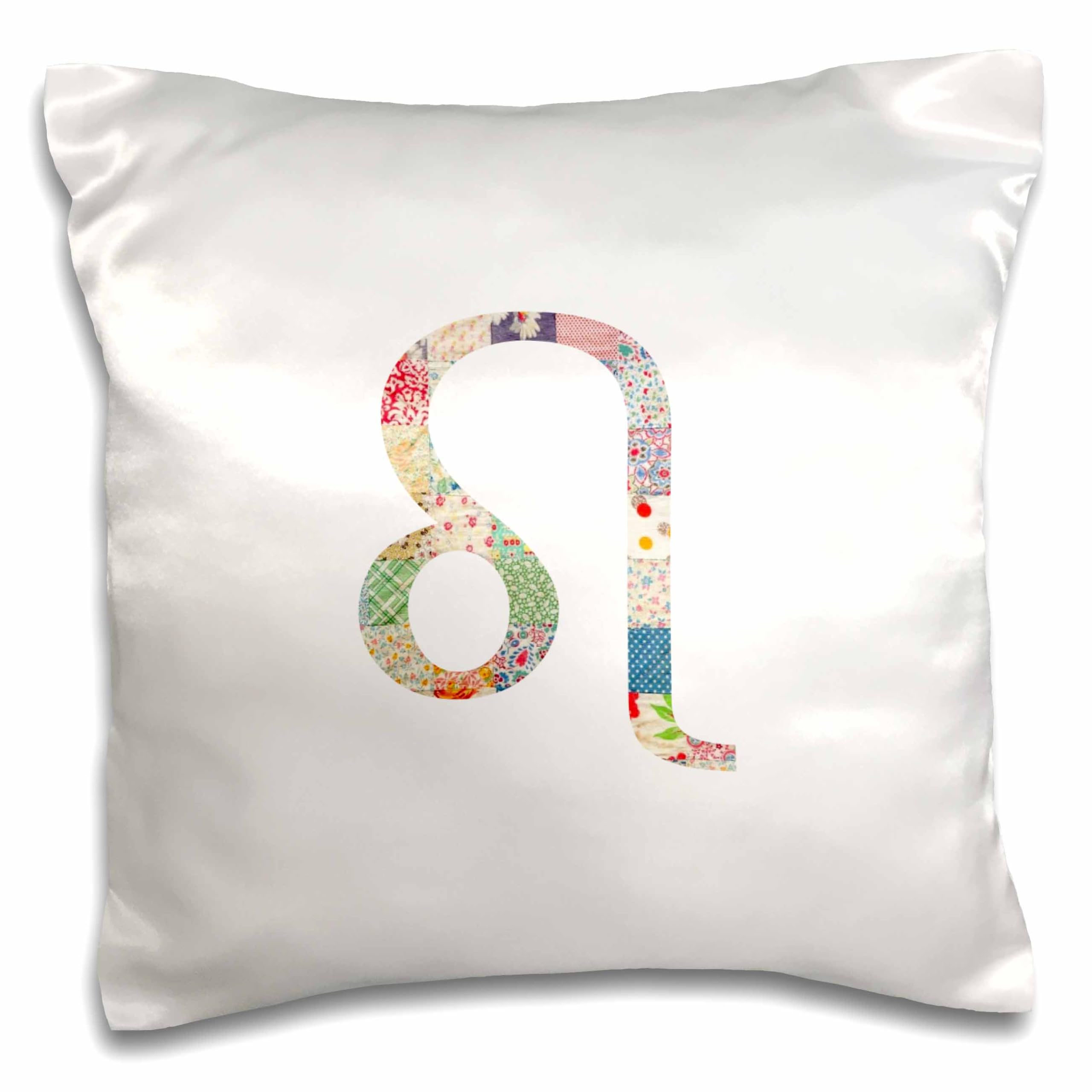 3D Rose Leo Zodiac Sign Pillow Case - 16x16 Inch Soft Pastel Lion Horoscope Design for Girls, Women & Teens - Perfect for Bedroom Decor, Dorm Room, Gift Idea & Astrology Lovers