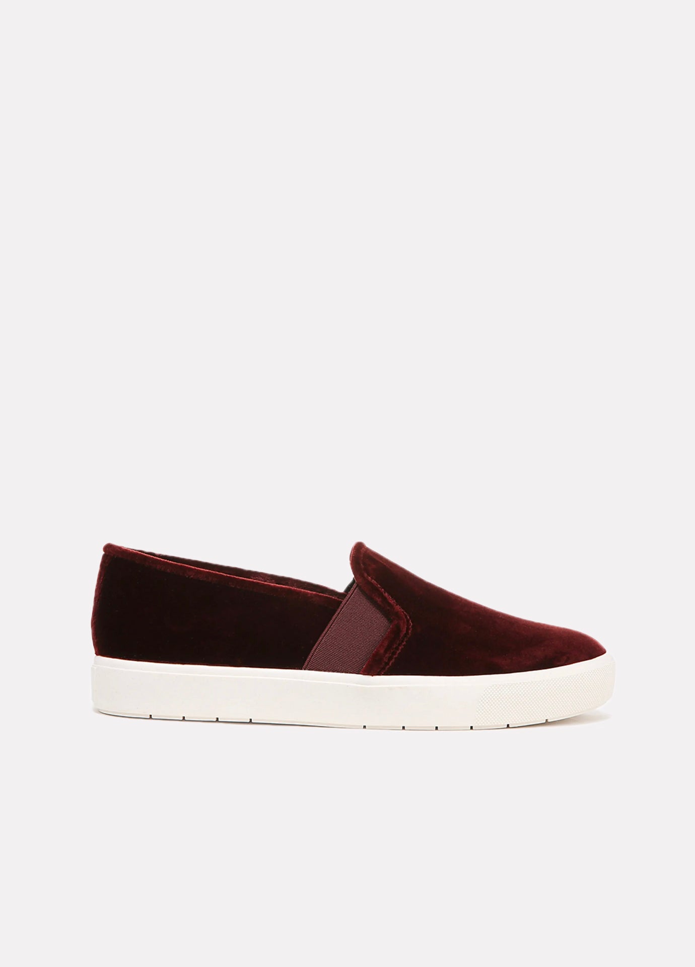 Blair Velvet Sneakers for Women - Comfortable Slip-On Loafers with Soft Pinot Fabric | Perfect for Casual Wear, Office, and Travel
