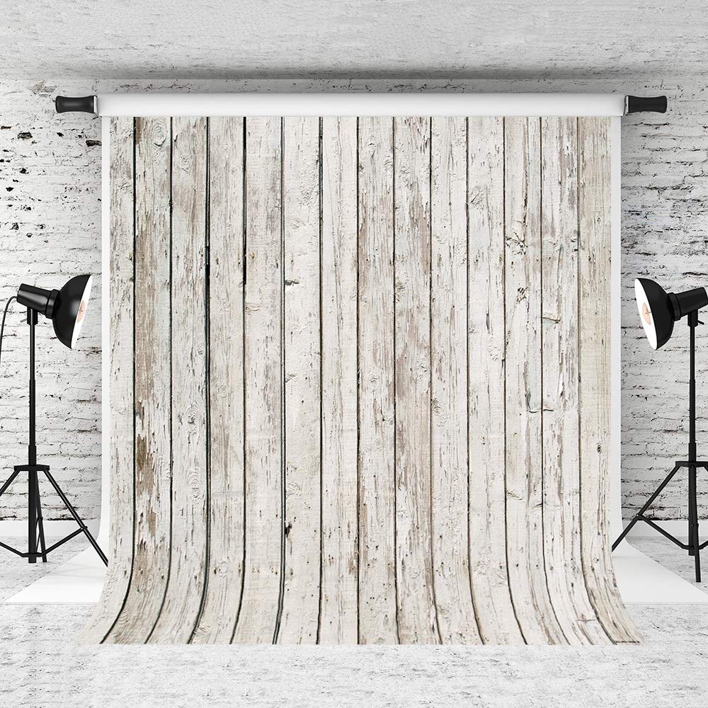 Vintage Wood Photography Backdrop 8x8ft - Studio Props for Portraits & Events