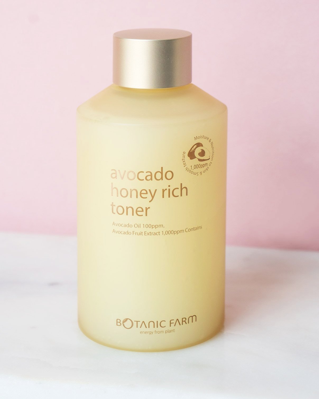 Organic Avocado Honey Rich Toner for Face - Hydrating & Nourishing Skincare - Perfect for Dry & Sensitive Skin - Morning & Night Routine