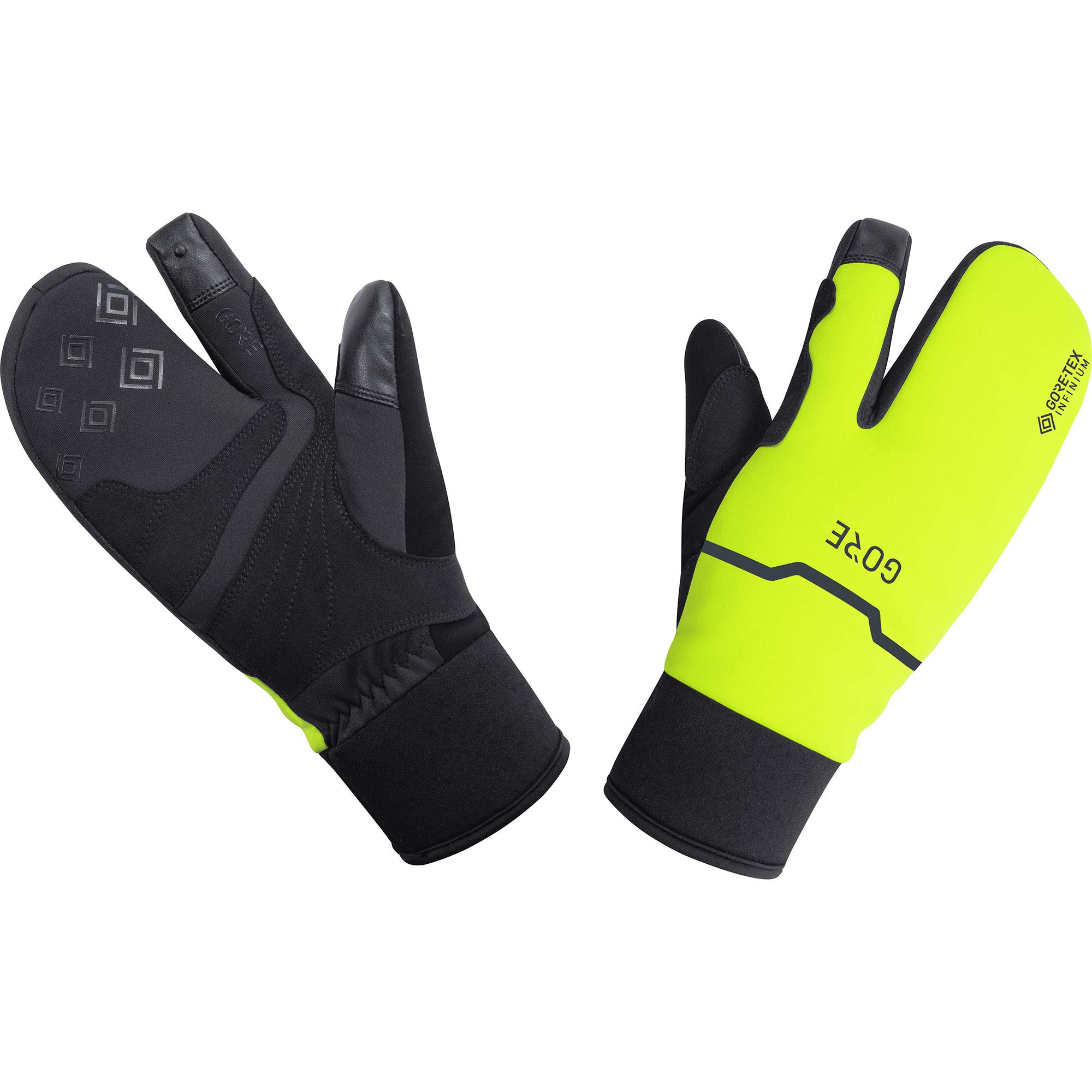 GORE WEAR Thermo Split Gloves - Gore-TEX INFINIUM Windproof & Water-Resistant Winter Gloves for Skiing, Snowboarding & Outdoor Activities