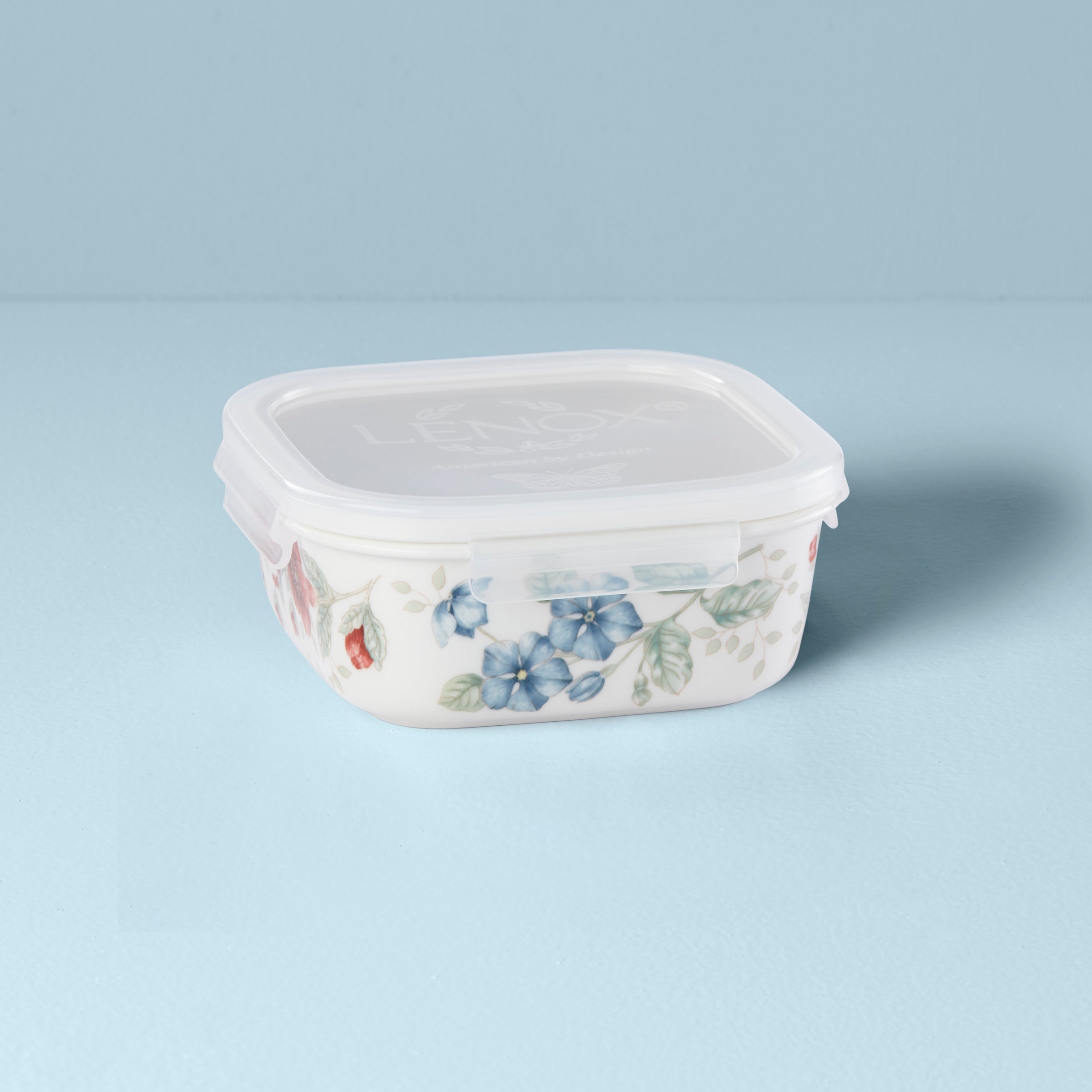 Butterfly Meadow Square Container - Airtight Food Storage for Kitchen Pantry Organization | Perfect for Dry Goods, Snacks & Meal Prep