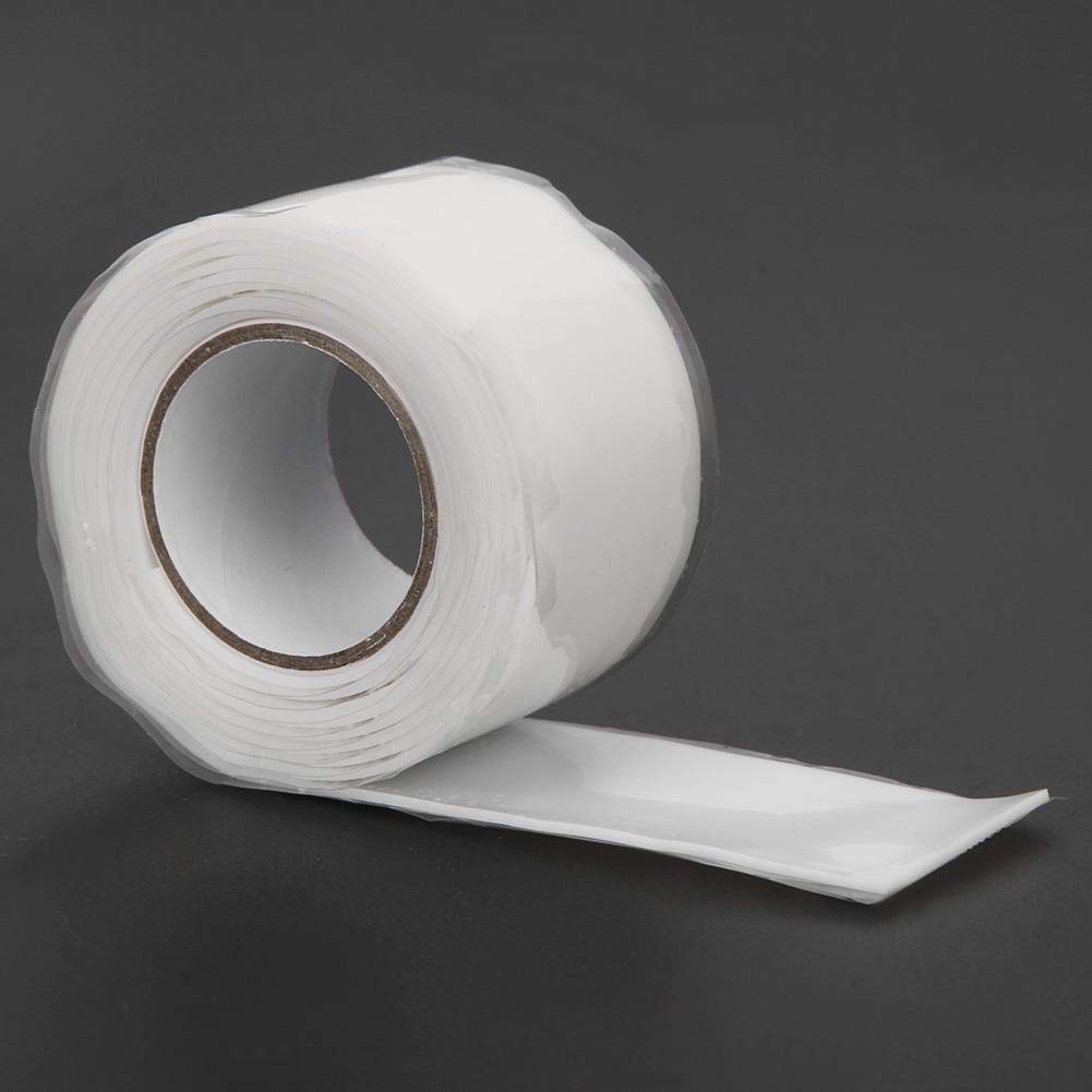 Durable Pipe Repair Tape - Heavy Duty Leak Proof Waterproof Pipe Fixing Tape for Plumbing, HVAC, Pipes & Tubing - Industrial Grade Pipe Accessories & Hardware (White) - Perfect for Home, Office & Factory Repairs