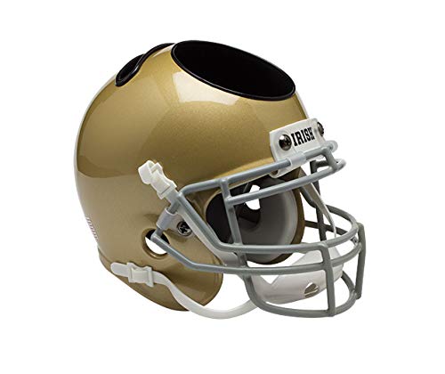 Schutt NCAA Notre Dame Fighting Irish Football Helmet Desk Caddy - Officially Licensed College Football Organizer for Office, Home, or Dorm Room Decor