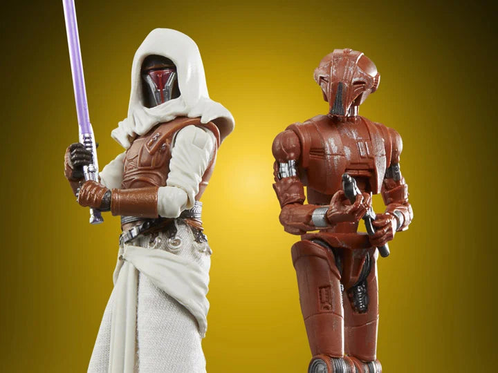 Star Wars Vintage Collection Jedi Knight Revan & HK-47 Action Figure 2-Pack | Galaxy of Heroes | Perfect for Collectors & Display