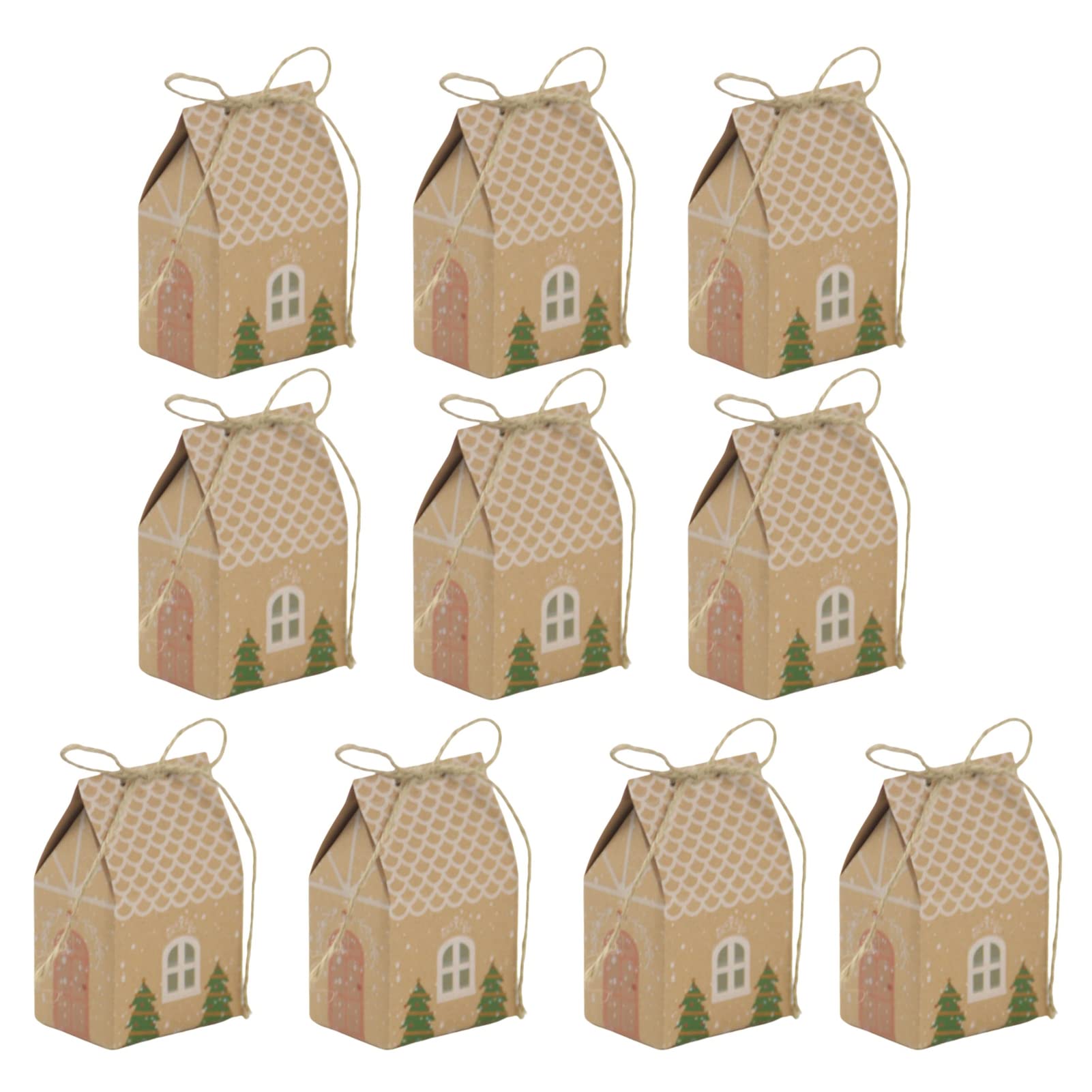 VEAREAR Large Khaki Candy Gift Box - Lightweight Wedding Chocolate Cookie Packaging for Parties, Events & Gifts | Elegant Treat Holder for Birthdays, Bridal Showers & Corporate Events