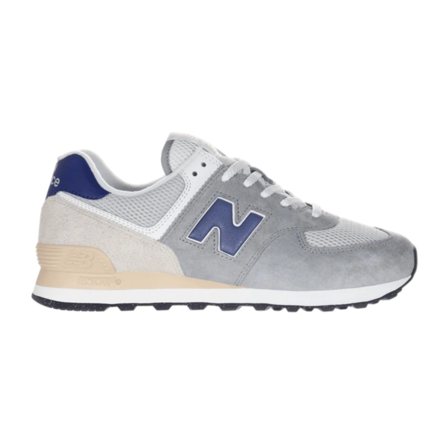 New Balance 574 Sneakers for Men & Women - Slate Grey & Rain Cloud Colorway - Comfortable Running Shoes for Walking, Jogging, and Casual Wear