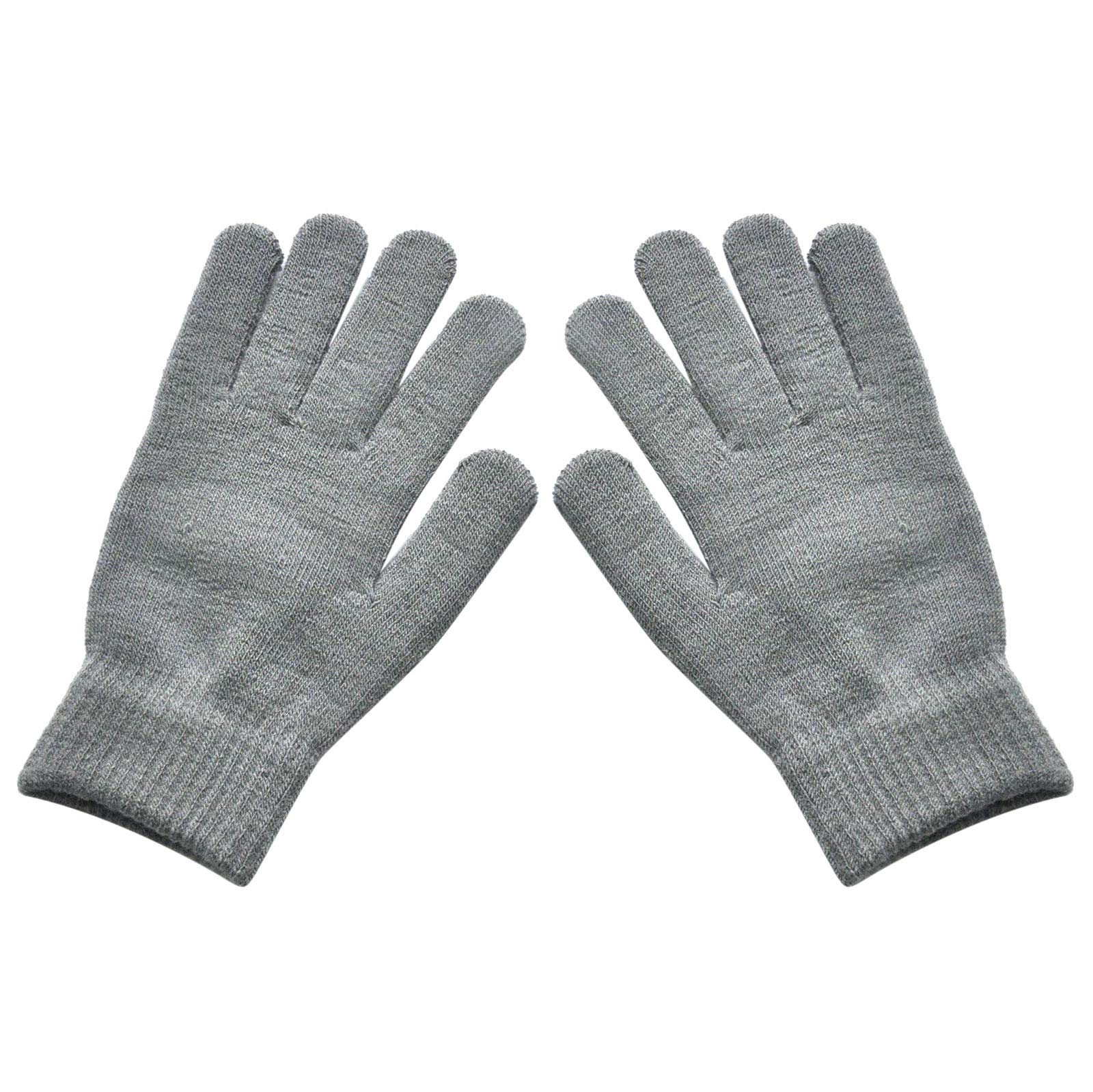 Warm Winter Fleece Knitted Gloves for Women & Men - Woolen Thermal Riding Gloves & Mittens for Outdoor Activities, Skiing, and Snowboarding
