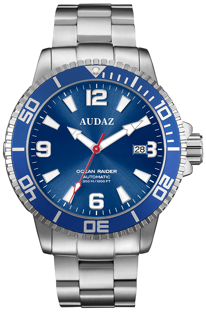 Audaz Ocean Raider ADZ 2060 02 Men's Diving Watch - Waterproof Chronograph for Scuba Diving, Snorkeling & Water Sports