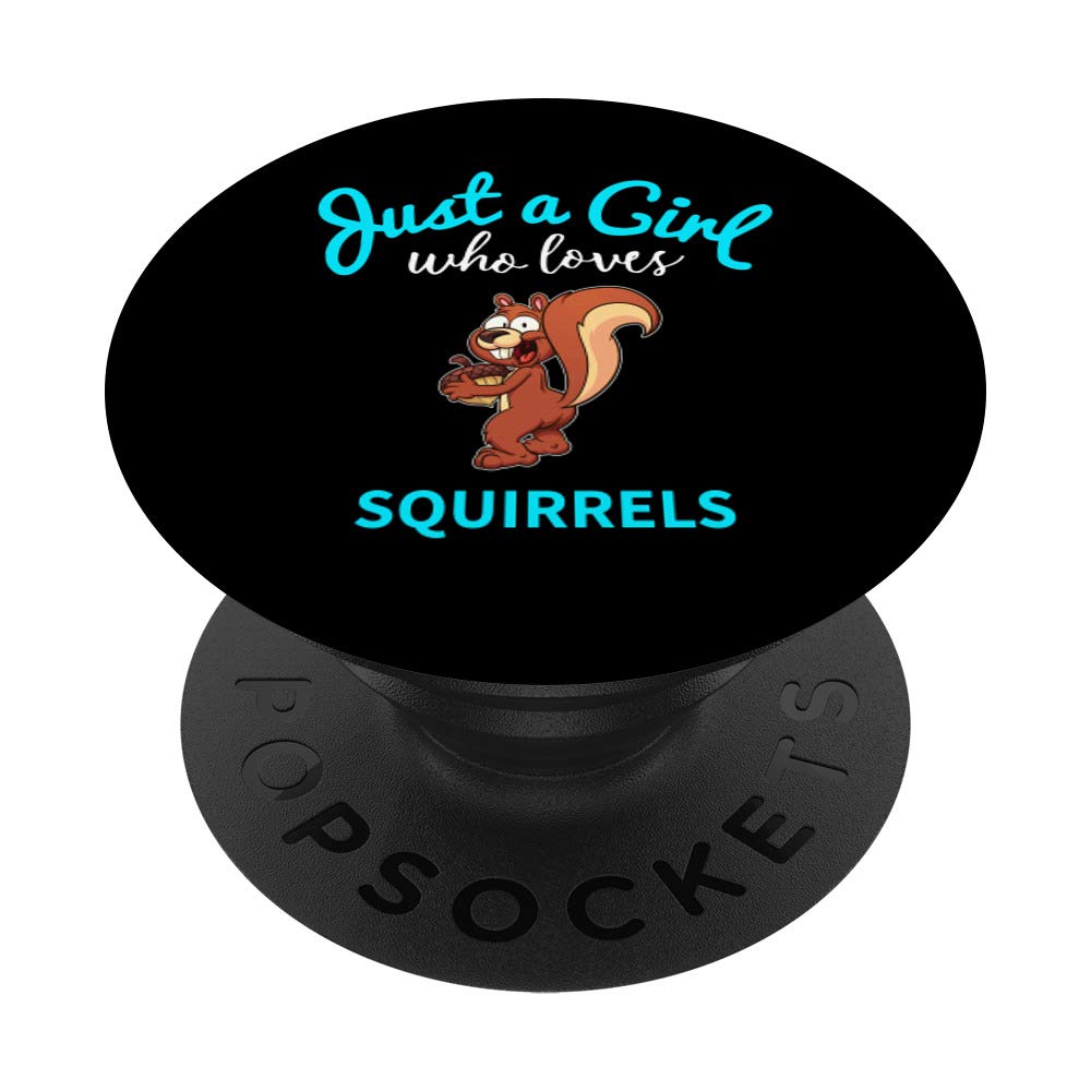 Cute Squirrel Phone Grip for Girls - PopSockets Stand for Phones & Tablets | Perfect for Kids & Teens