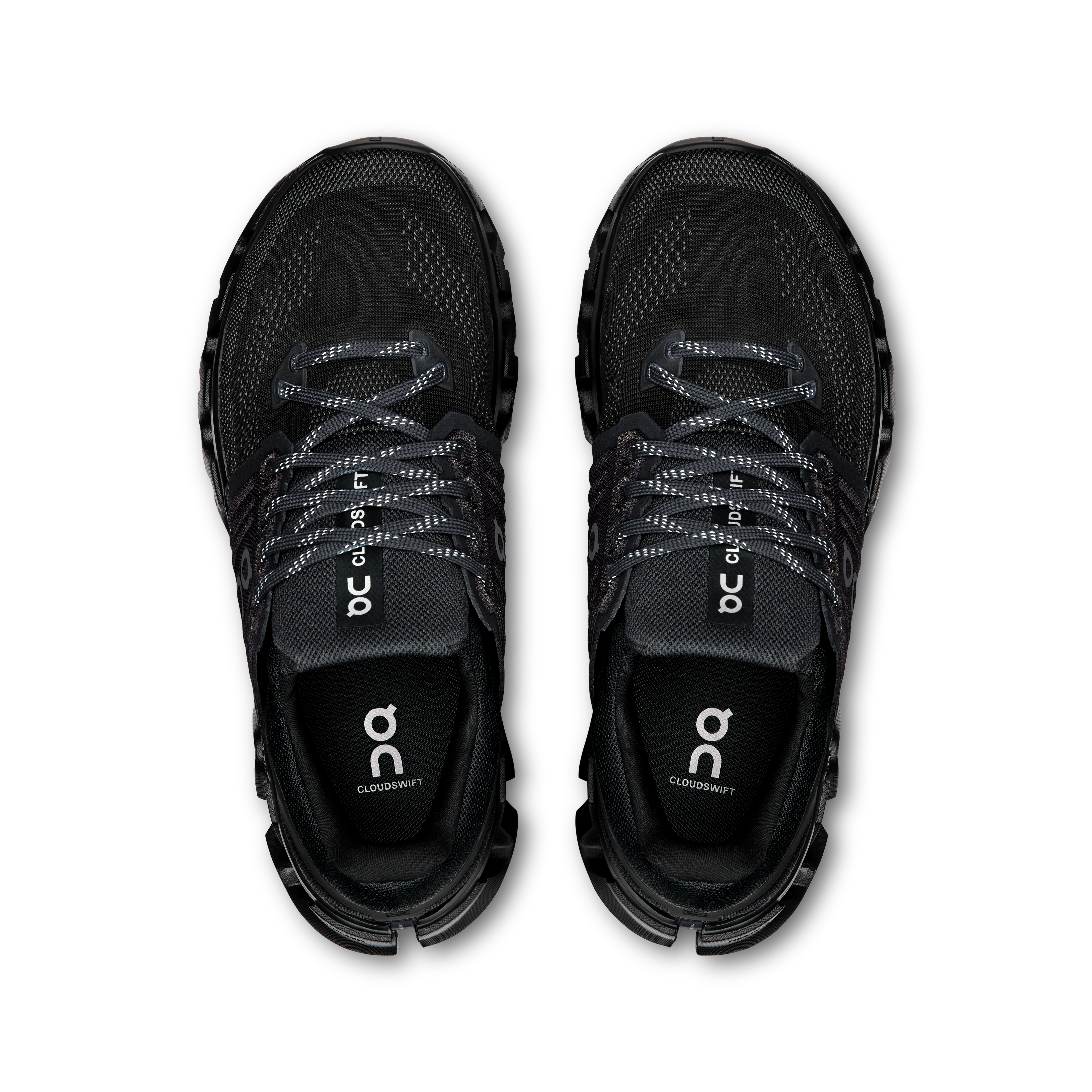 On Running Women's Cloudswift 4 Ad Running Shoes - Black/Rock - Lightweight & Cushioned for Road Running, Gym Workouts & Daily Wear