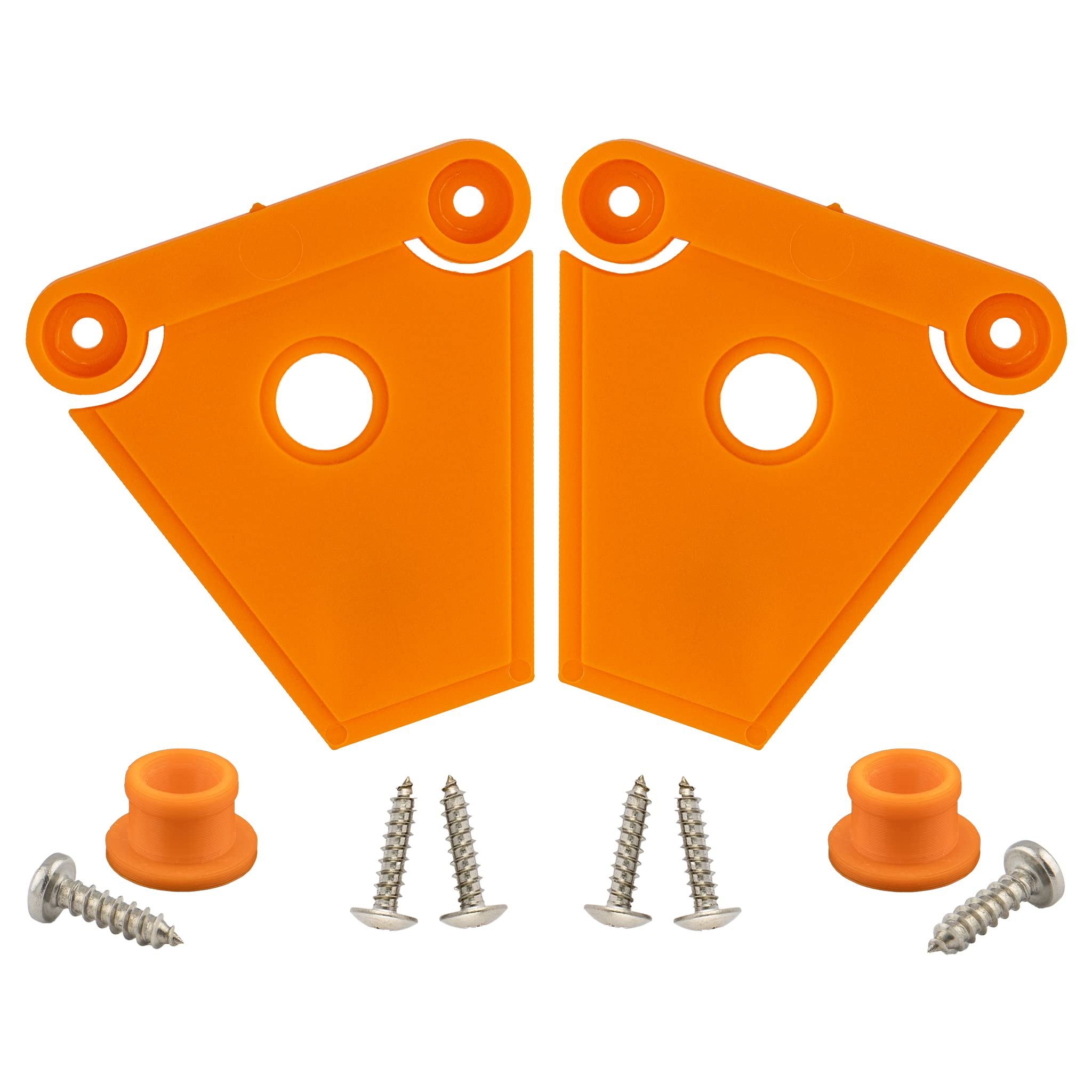 NeverBreak Parts - 2 Pack High Strength Igloo Cooler Replacement Latches with Posts and Screws | Durable Ice Chest Repair Kit for Outdoor Camping, Fishing, and Picnics