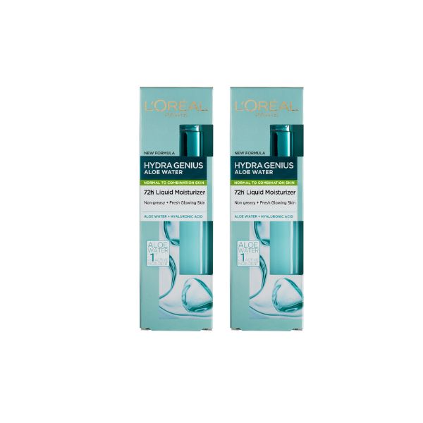 Hydra Genius Daily Liquid Care - 2 Pack (20% OFF) | Hydrating Skincare for Dry & Sensitive Skin | Perfect for Morning & Night Routine
