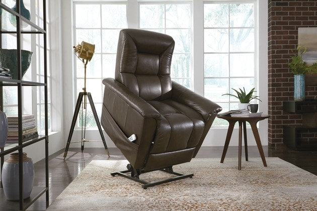 Palliser Whiteshell Power Lift Recliner Chair - Electric Reclining Sofa for Elderly & Mobility Assistance - Perfect for Living Room, Home Theater & Recovery