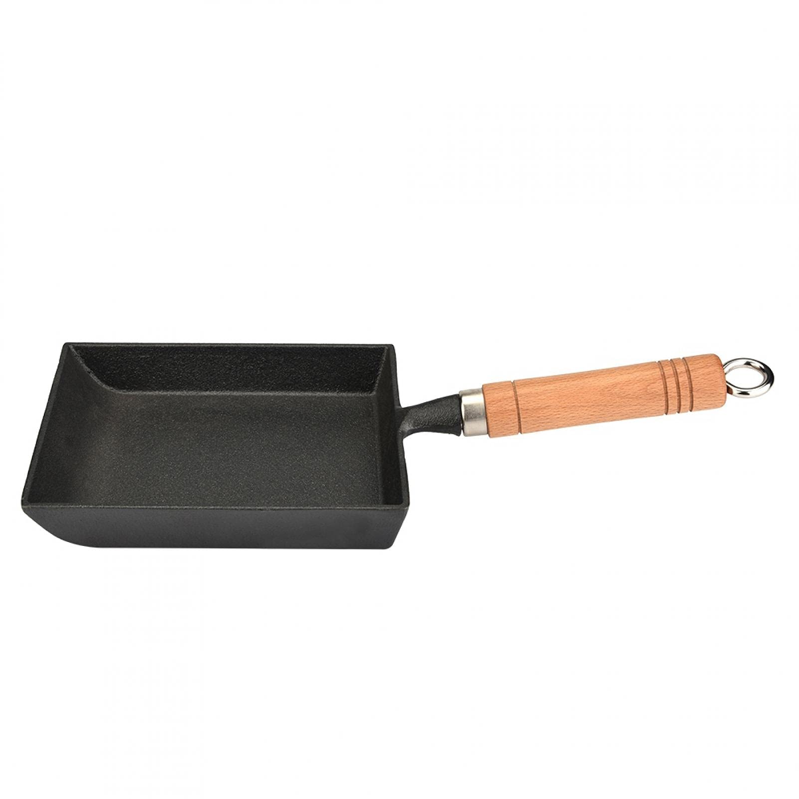 Tamagoyaki Pan - Japanese Mini Egg Omelette Pan with Wooden Handle - Perfect for Making Sushi Rolls, Bento Boxes & Breakfast Omelettes