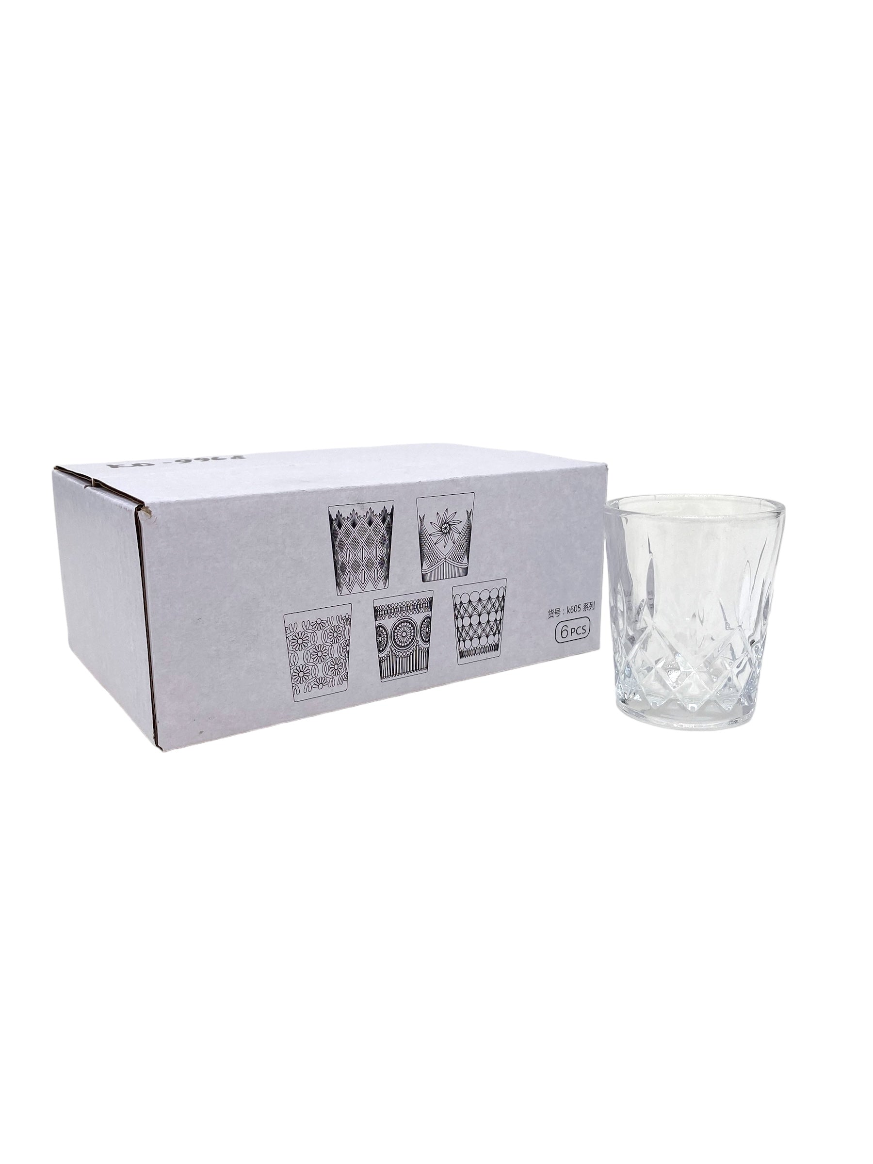 6-Piece Shot Glass Set - 5 oz Premium Glassware for Tequila, Whiskey & Cocktails - Perfect for Parties, Bars & Home Entertaining