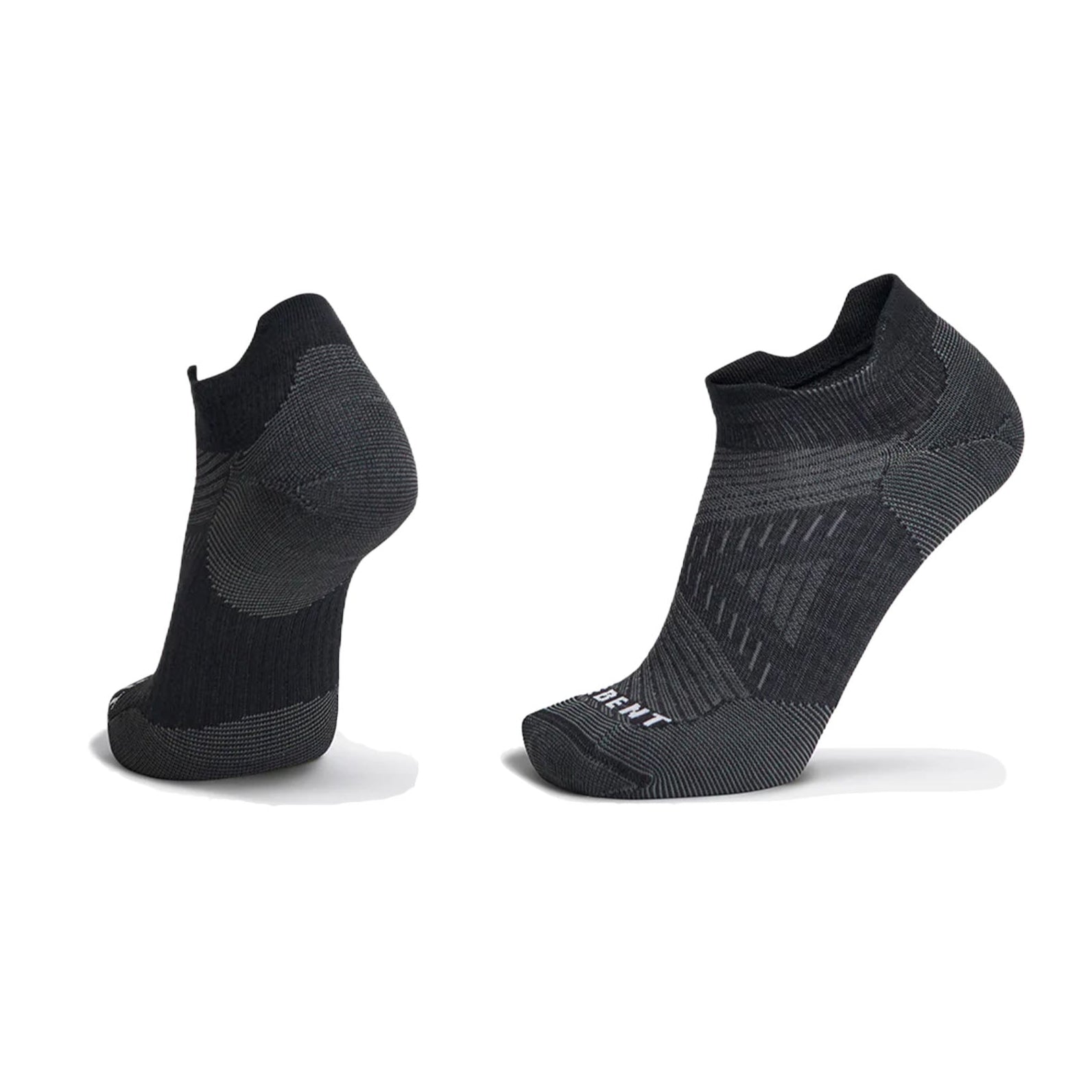 Unisex Le Bent Targeted Cushion Micro Tab Running Socks - Lightweight Performance Socks for Marathon, Trail Running & Workouts