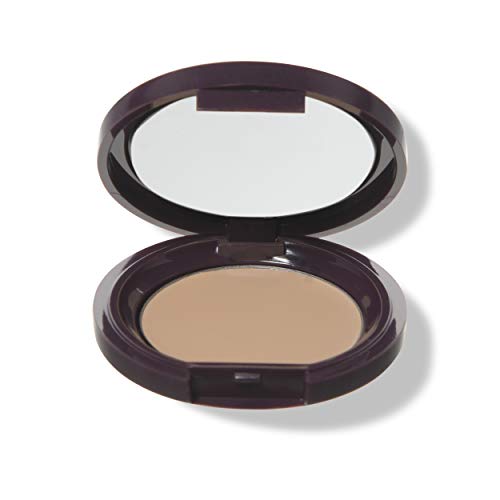 100% Pure Fruit Pigmented Long Lasting Compact Concealer - Golden Peach Shade, Full Coverage Concealer for Dark Circles & Blemishes (Medium to Tan with Yellow Undertones, 0.11oz) - Perfect for Everyday Makeup, Professional Use & Travel-Friendly Beauty Essential