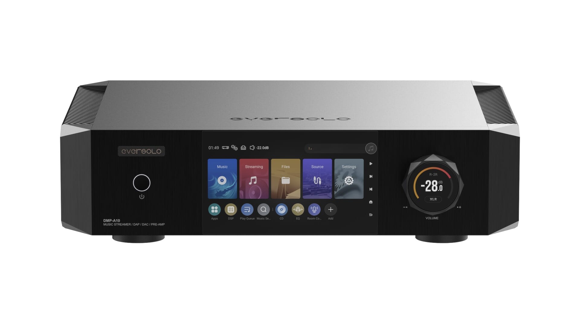 EverSolo DMP A10 High-Resolution Audio Streamer & DAC with Wi-Fi/Bluetooth - Perfect for Home Theater & Audiophile Music Listening