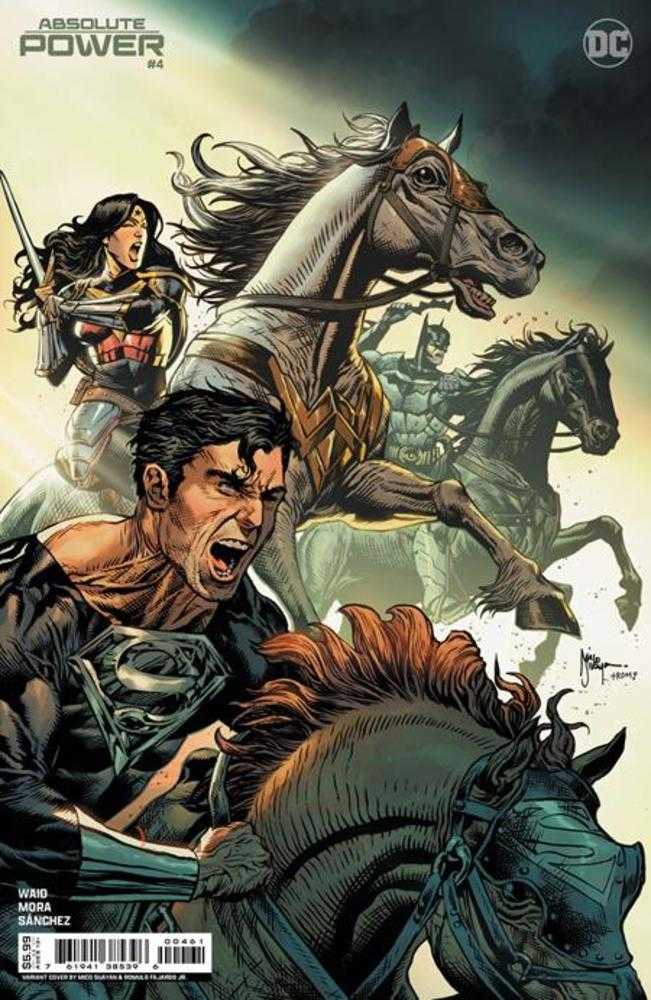Absolute Power #4 (Of 4) Cover E Mico Suayan Variant - Limited Edition Comic Book for Collectors, Gifts & Display