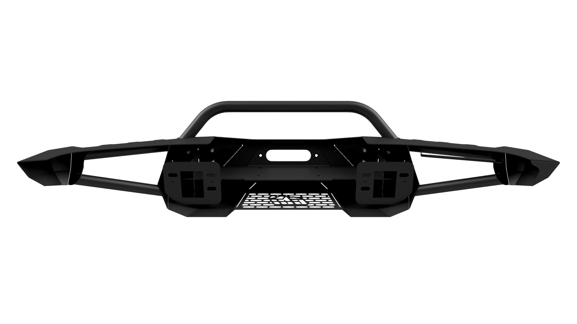 2022 Ford Bronco CBI Off-Road Baja Hybrid Front Bumper - Heavy Duty Steel Construction for Off-Roading & Adventure | Perfect for Rock Crawling, Trail Riding & Overlanding