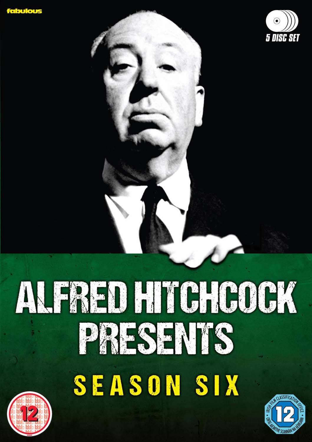 Alfred Hitchcock Presents - Season 6 DVD Box Set (5 Discs) | Classic Mystery Thriller TV Series | Perfect for Movie Nights & Collector's Gifts