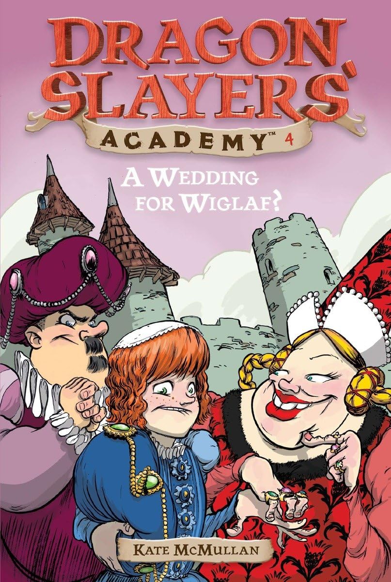 Dragon Slayers' Academy Book 4: A Wedding for Wiglaf | Fantasy Adventure
