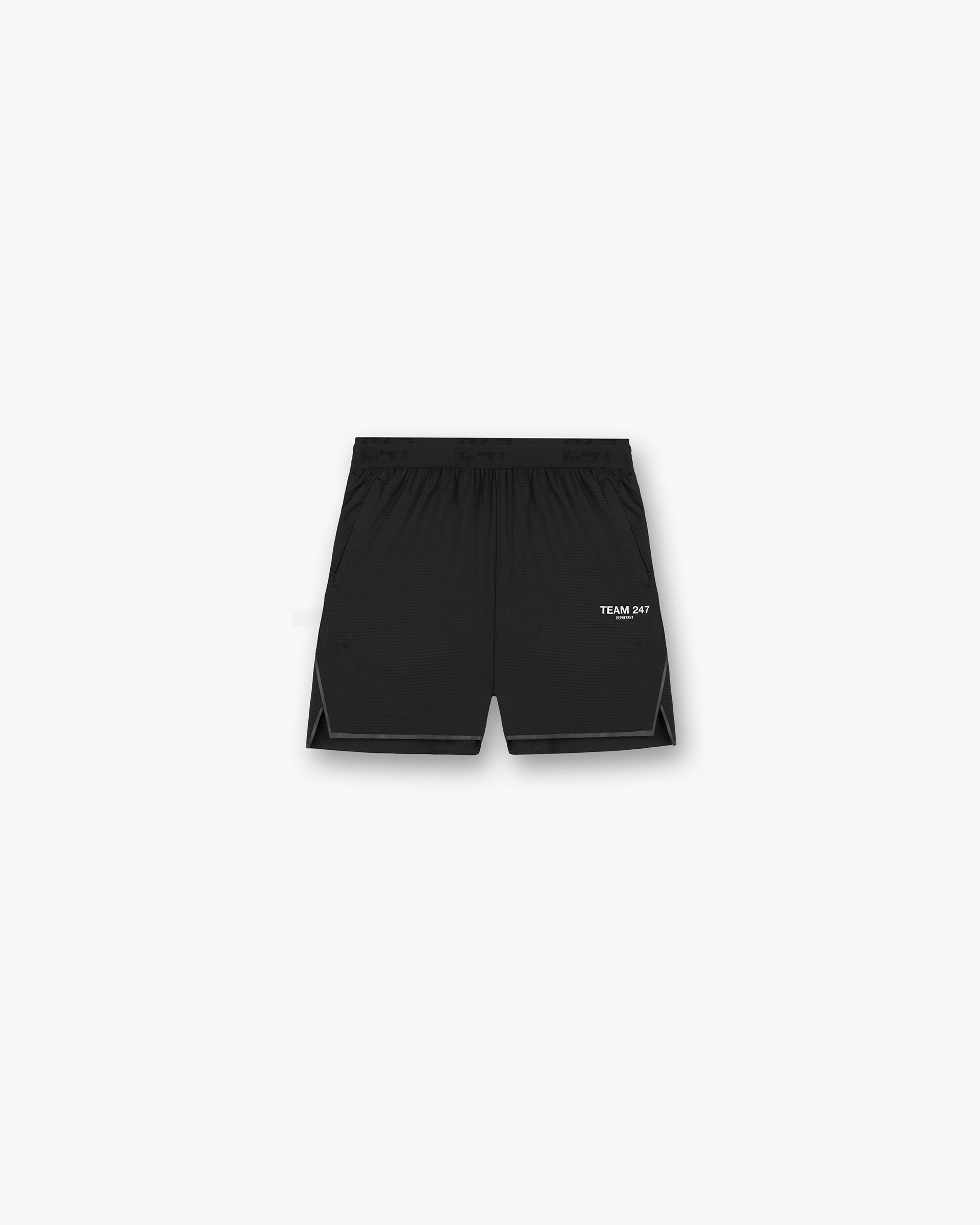 Team 247 Aero Short - Black - Men's Lightweight Running Shorts for Gym, Workout & Outdoor Sports