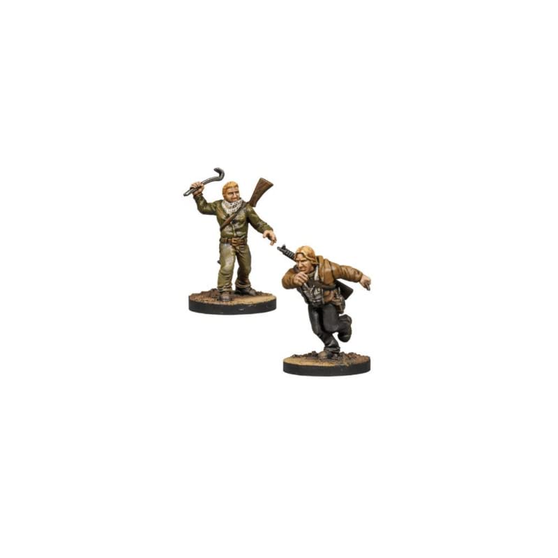 The Walking Dead: Aaron & Eric Booster Pack - Official Collectible Trading Cards for Fans | Perfect for Game Nights, Comic Conventions & TWD Memorabilia Collections