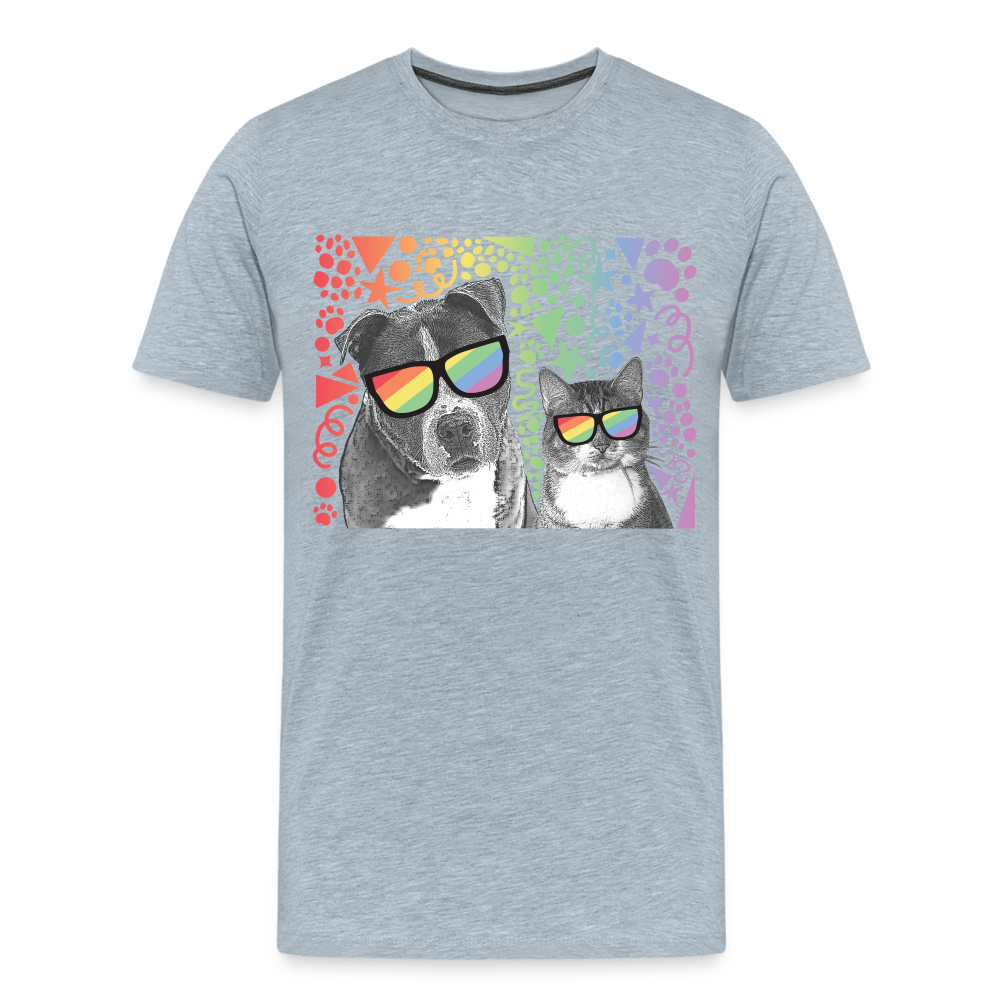 Pride Party Classic Premium T-Shirt - LGBTQ+ Rainbow Graphic Tee for Men & Women - Perfect for Pride Parades, Festivals & Celebrations