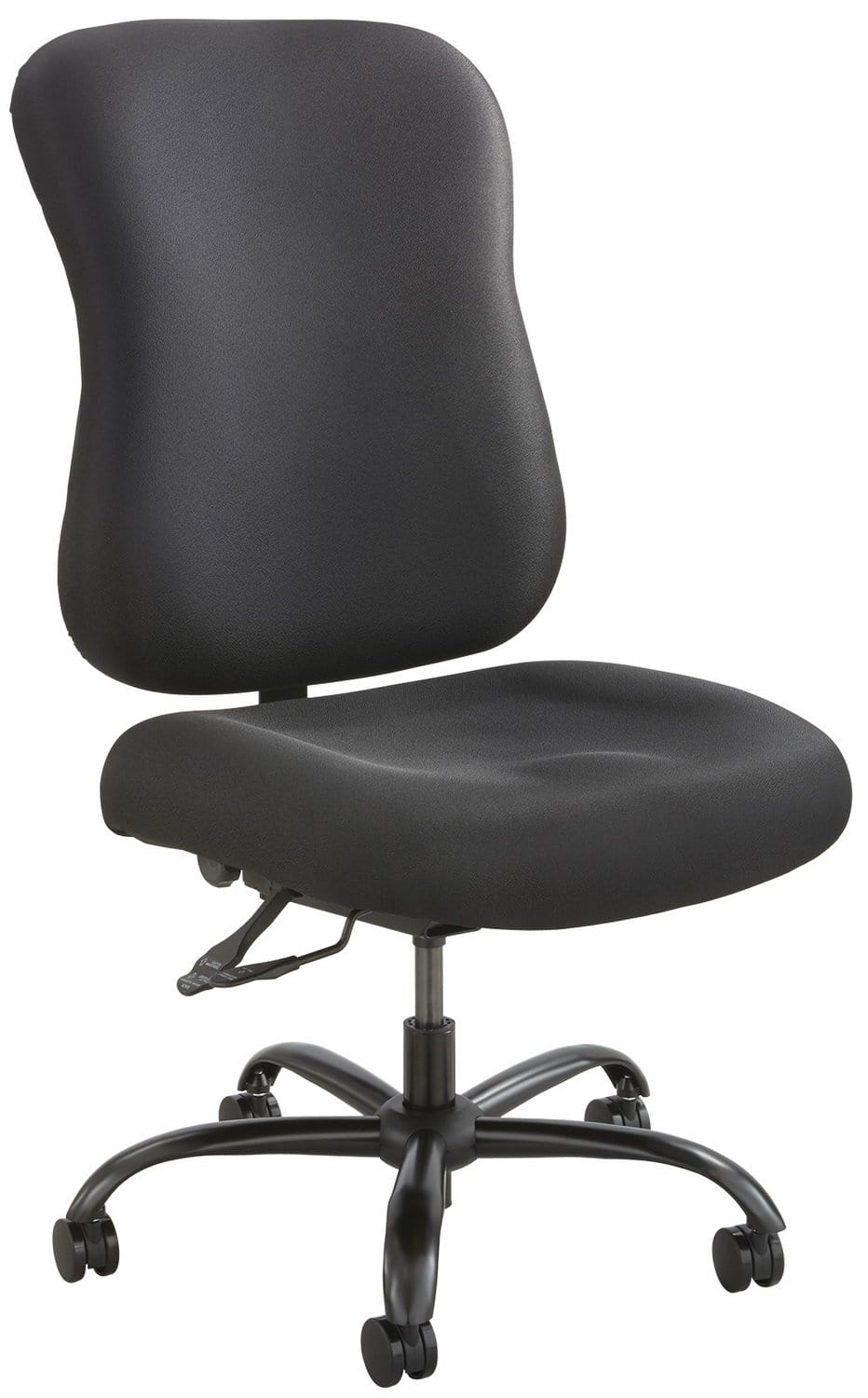Safco Optimus 400 lb. Capacity Big and Tall Office Chair [3590BL] - Heavy Duty Ergonomic Desk Chair for Large Adults, Home & Office Workspace