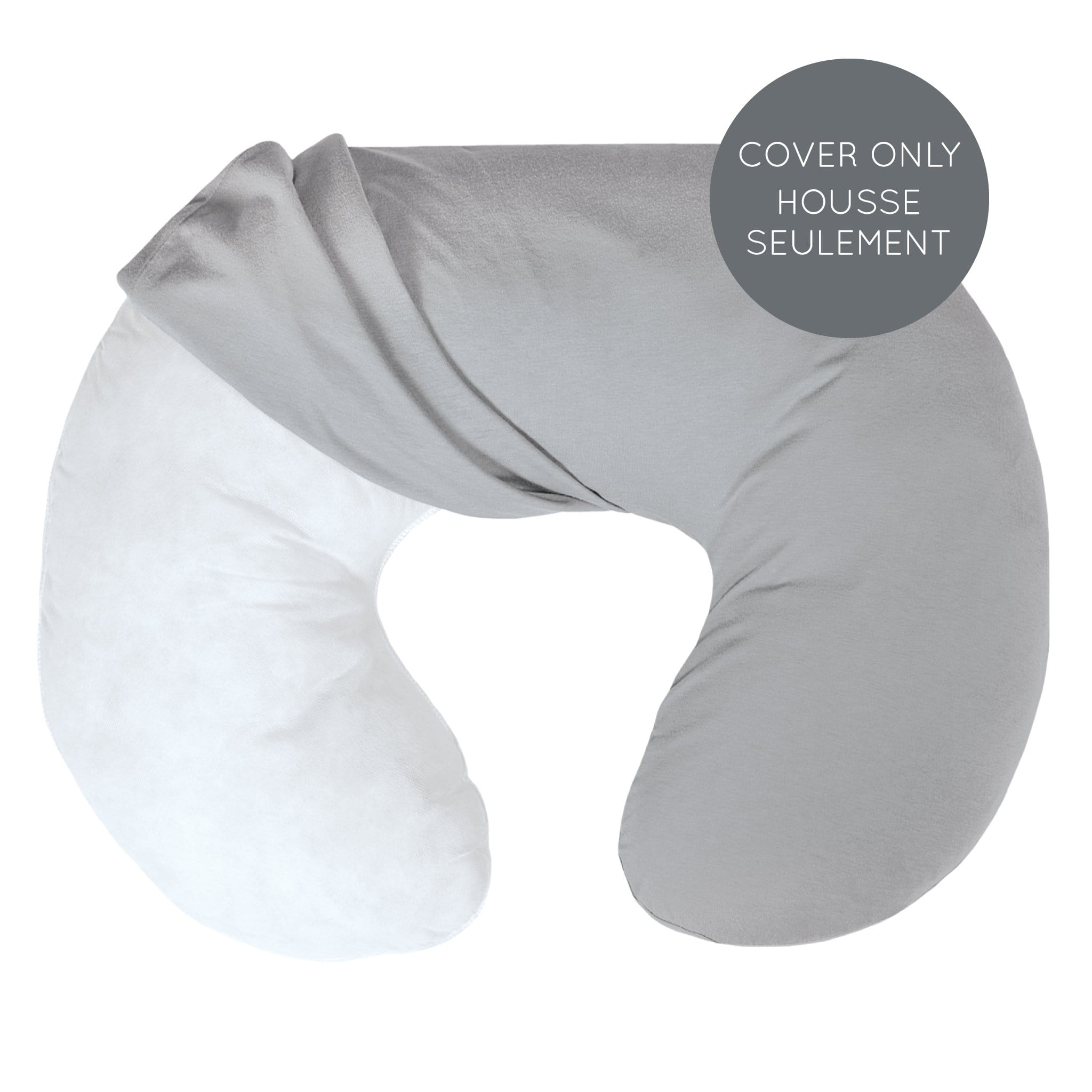 Organic Bamboo Nursing Pillow Cover - Soft, Breathable & Hypoallergenic for Breastfeeding Comfort - Perfect for New Moms & Baby Bonding Time