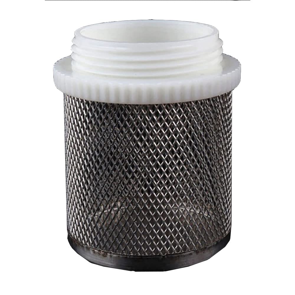 2Pcs Stainless Steel 304 Mesh Filter for Garden Micro Irrigation Pump - 1.5 Inch Pipe Hose Water Screen Strainer | Drip System Protection, Lawn Sprinkler, Hydroponics