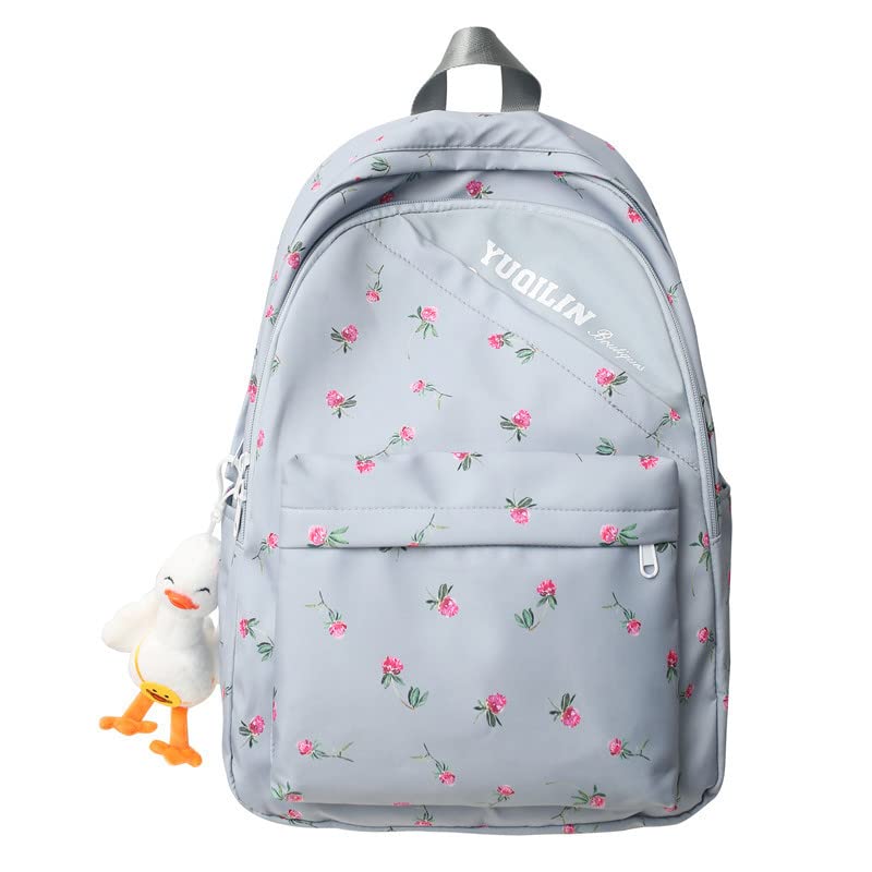 Cute Korea Style Backpack for Teens with Laptop Compartment - School & Travel Use