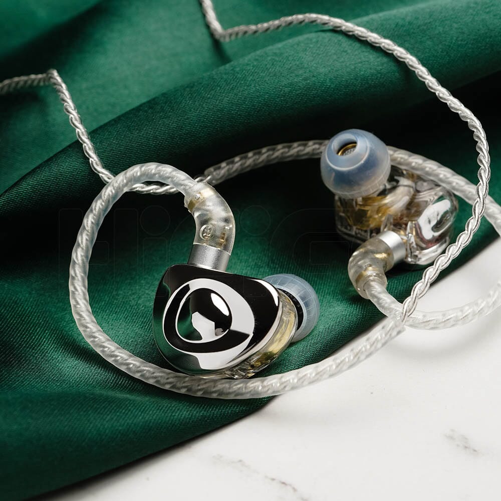 TRN MT4 High Performance Dual Dynamic HiFi In-Ear Monitors - Professional Studio Earphones for Audiophiles, Musicians & Gamers - Perfect for Recording, Mixing & Gaming Sessions