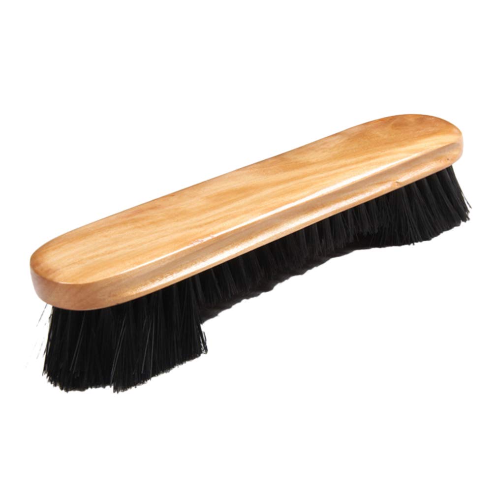 BESPORTBLE 9 Inch Wooden Billiard Rail Brush Set - Durable Snooker Table Cleaning Tool with Soft Bristles - Pool Table Accessories for Home Game Rooms & Bars (Random Color)