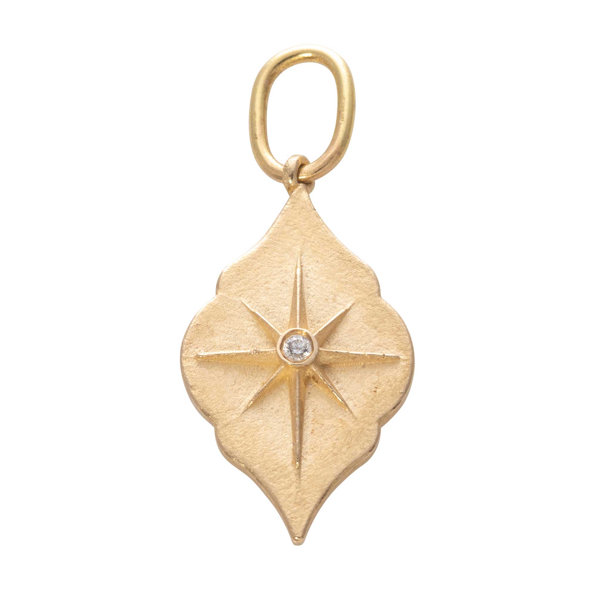 14K Gold Diamond Star Charm Pendant - Elegant Jewelry for Women, Perfect for Gifts, Anniversaries & Special Occasions