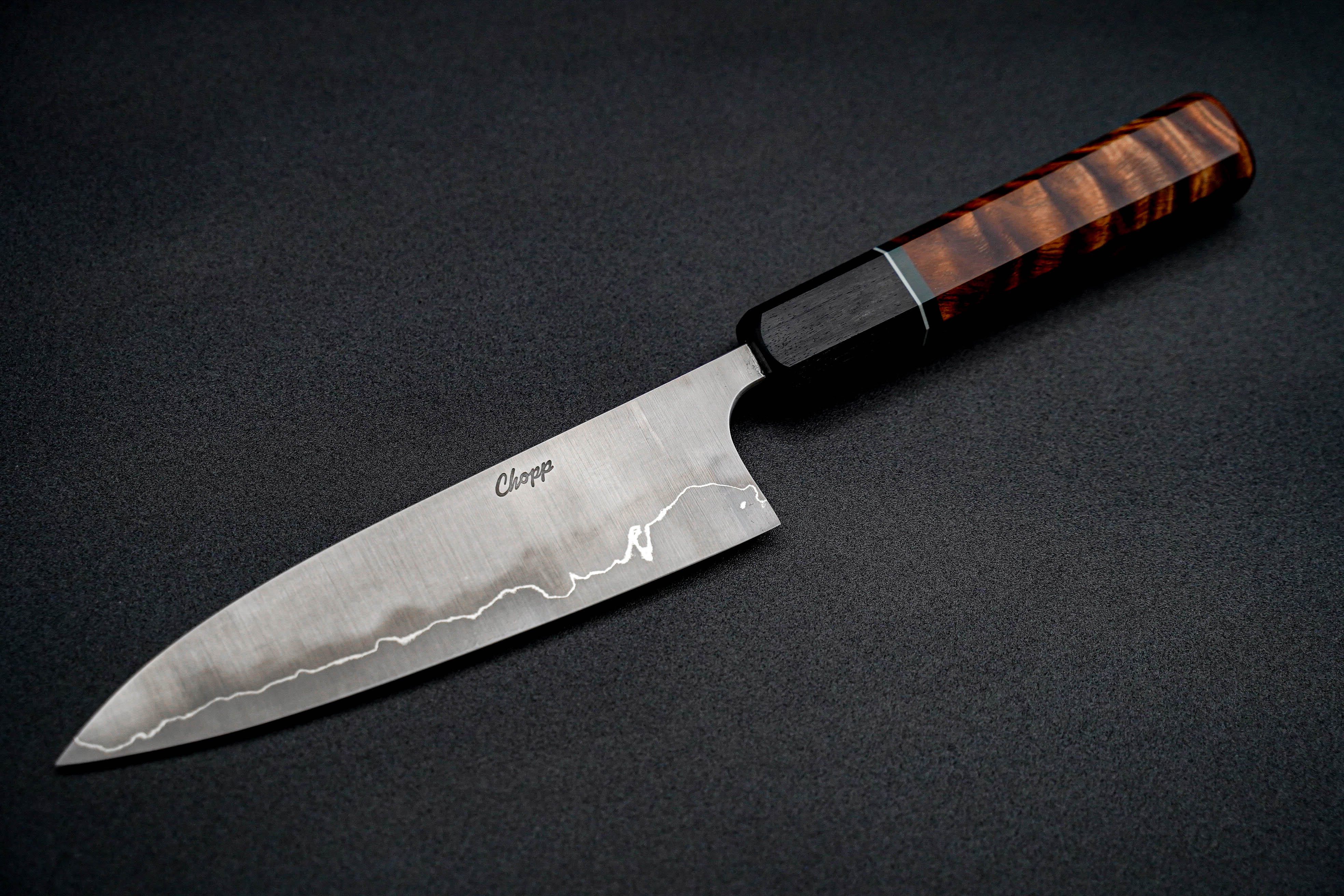 Jamison Chopp 160mm Spicy White Funayuki Japanese Kitchen Knife - Premium Chef Knife for Sushi, Vegetables & Meat Cutting - Perfect for Home Cooks & Professional Chefs