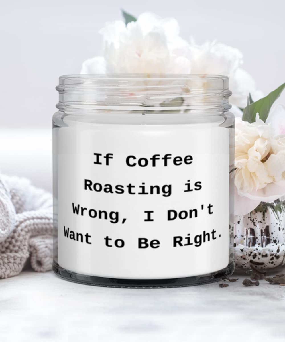 Premium Coffee Roasting Candle Gift Set - Aromatic Soy Wax Candle for Coffee Lovers - Perfect for Home Decor, Relaxation & Gifts